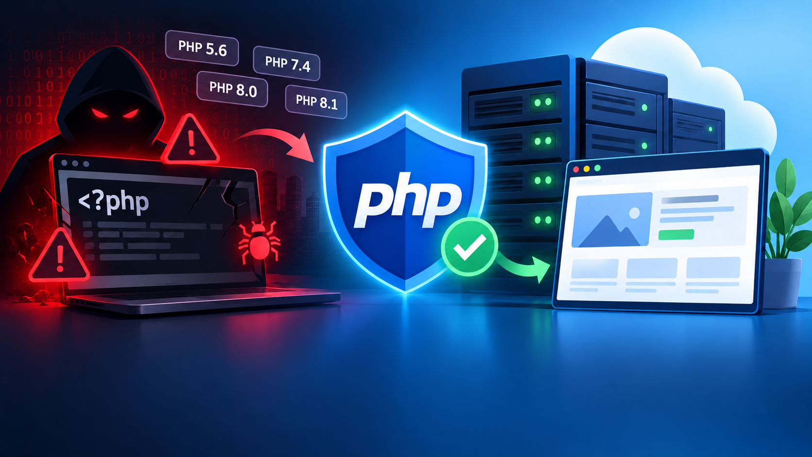 Veilige PHP-migratie in de cloud